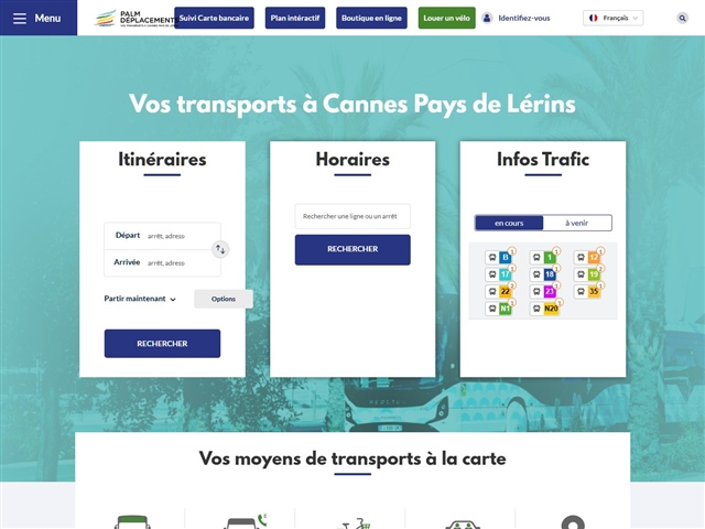 Cannes : Palmbus