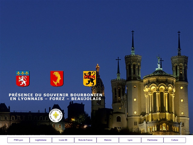 Présence du Souvenir Bourbonien en Lyonnais – Forez – Beaujolais