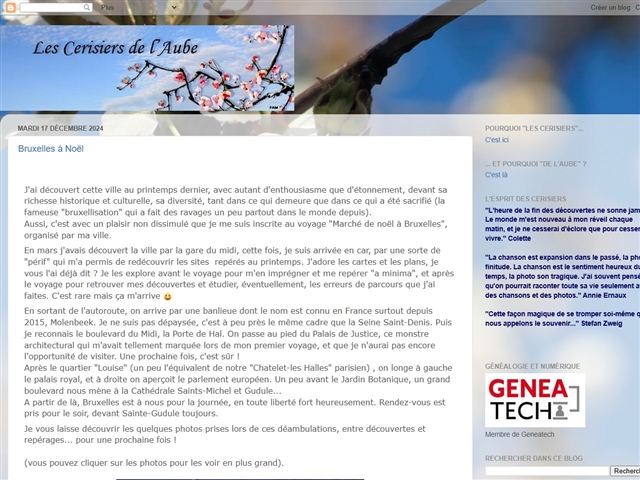 Les Cerisiers de l'Aube