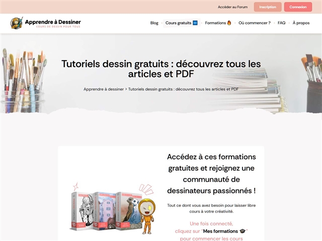 Apprendre à dessiner : Cours de dessin gratuits