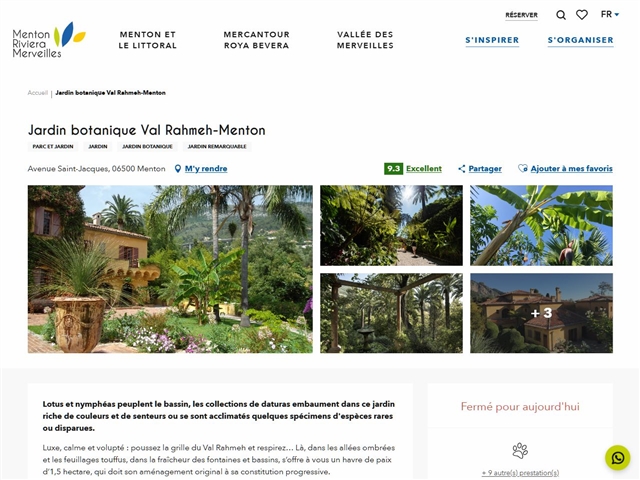Jardin botanique du Val Rameh