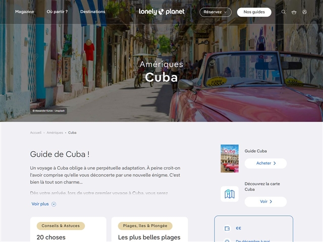 Lonely Planet : Cuba