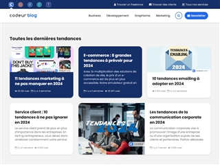 Codeur : Blog