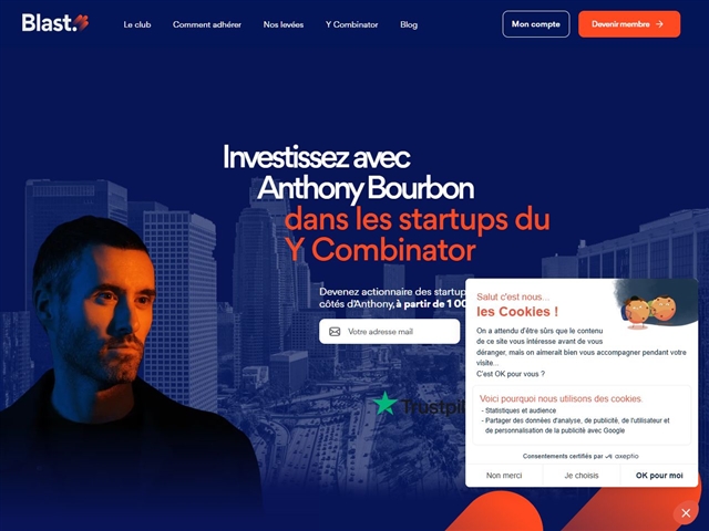 Blast.club club d'investissement français