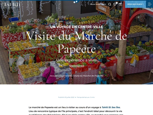 Marché de Papeete