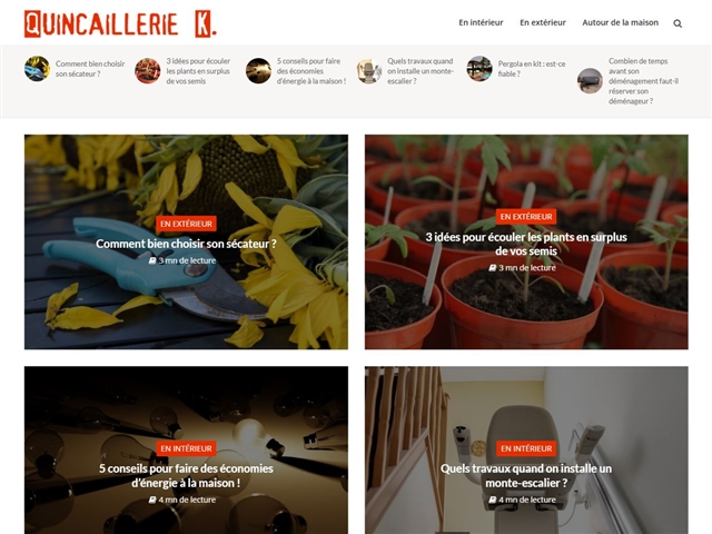 Quincaillerie K