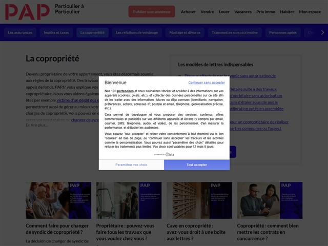 De Particulier à Particulier : Copropiété