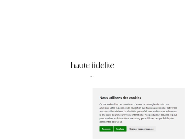 Haute fidélité