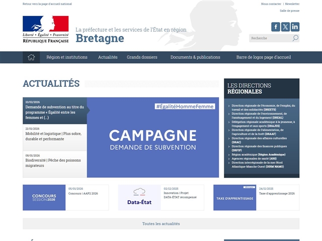 Préfecture de la région Bretagne et de l'Ile-et-Vilaine