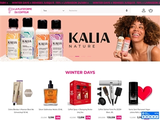 La plateforme du coiffeur