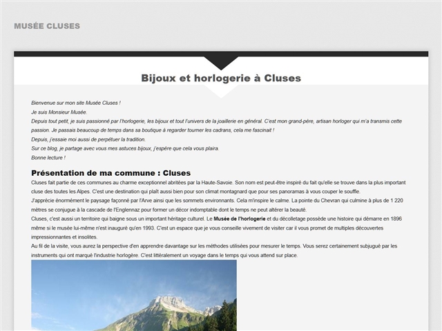 Musée de l'Horlogerie et du Décolletage