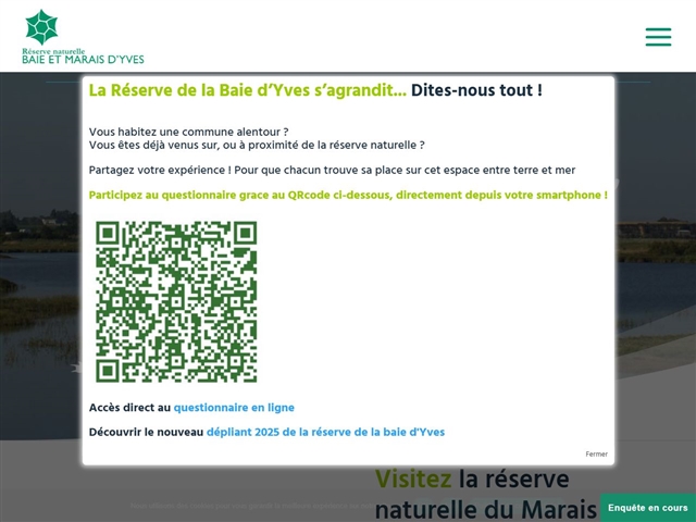 Réserve naturelle du marais d'Yves