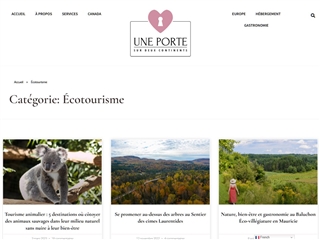 Une Porte sur deux Continents : Ecotourisme