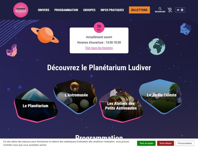 Ludiver - Planétarium de la Hague