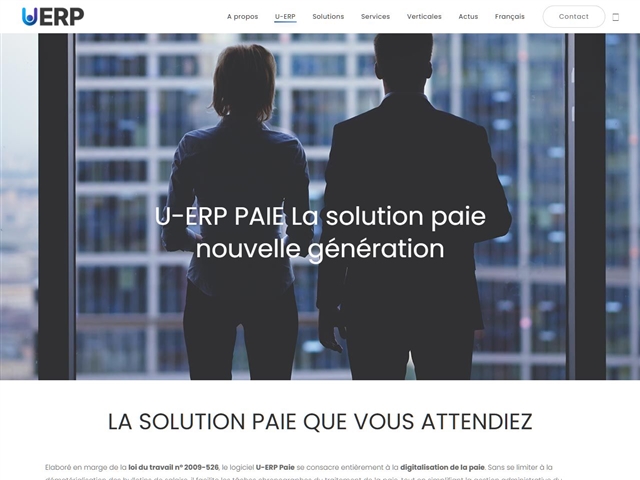 U-ERP : Logiciel Paie