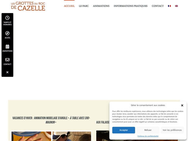 Grottes du Roc de Cazelle