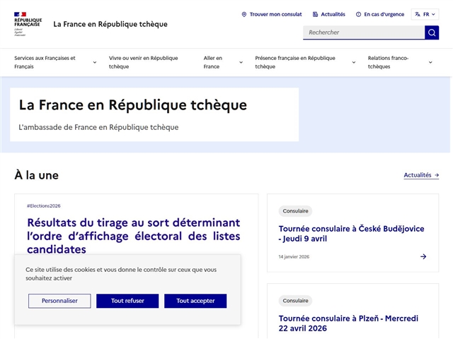 République Tchèque - Ambassade de France en République Tchèque