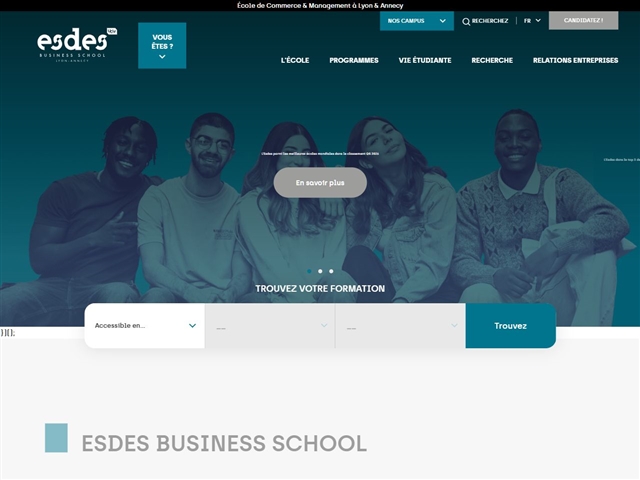 Esdes (École supérieure pour le développement économique) et social