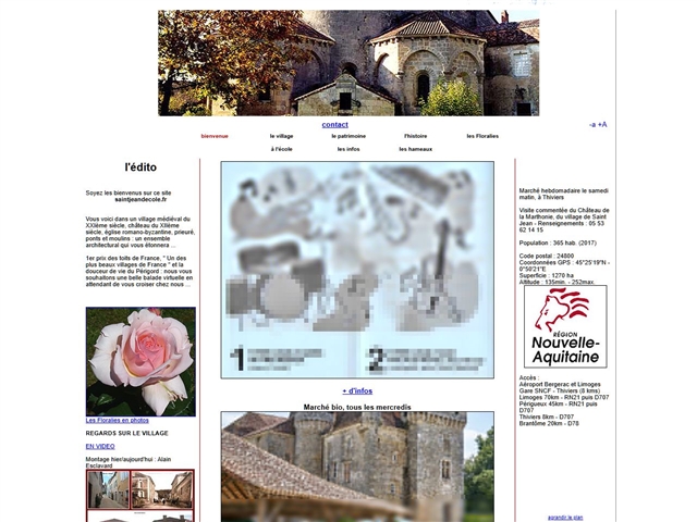 Saint-Jean-de-Côle (24800) - office de tourisme