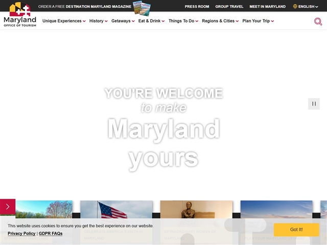 Tourisme dans le Maryland