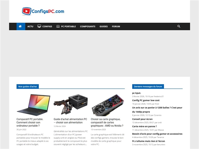 Configs PC