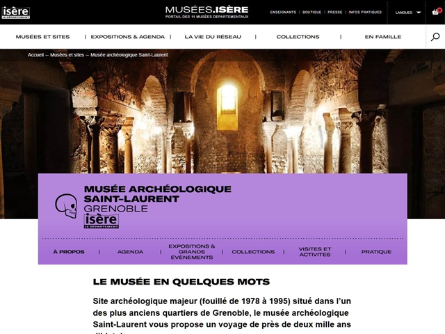 Musée archéologique Grenoble-Saint-Laurent
