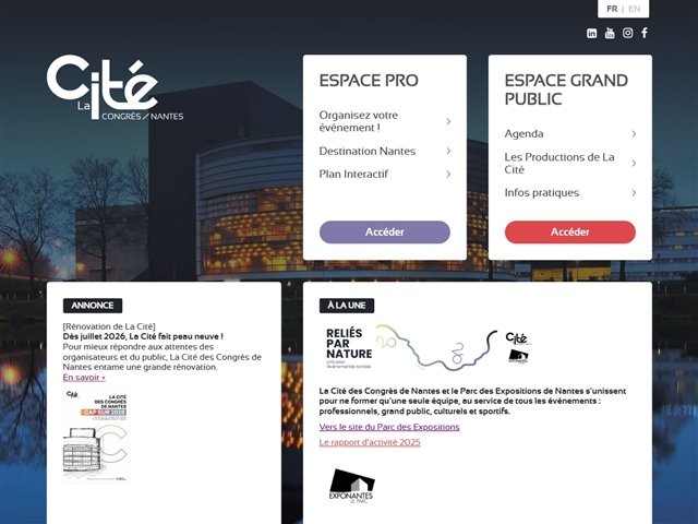 La Cité des Congrès de Nantes