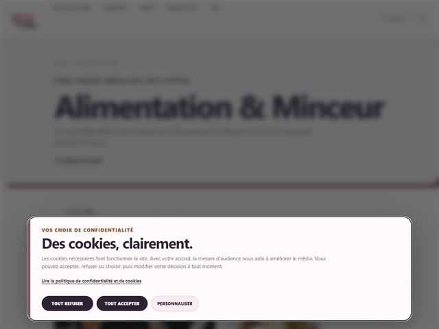 Ma Bulle de Coton : Alimentation Minceur