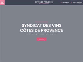 Vins des Côtes de Provence