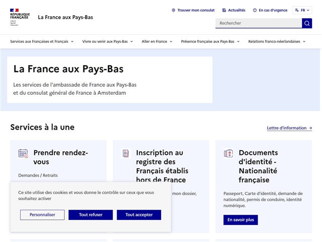 Pays-Bas - Ambassade de France aux Pays-Bas