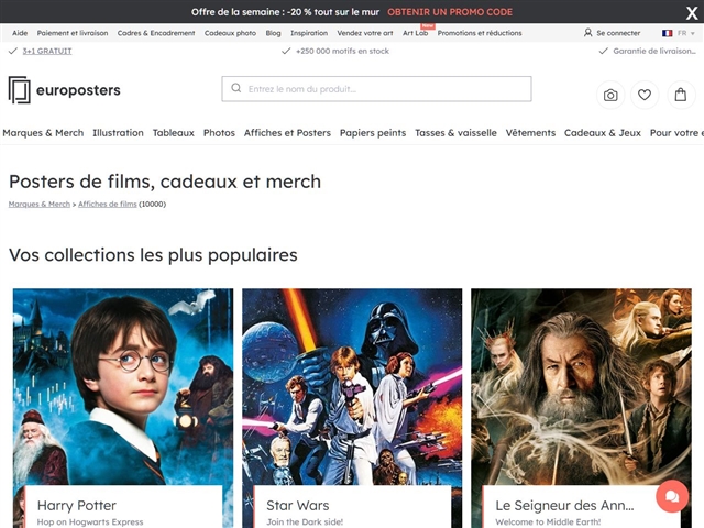 Europosters : Affiches de films