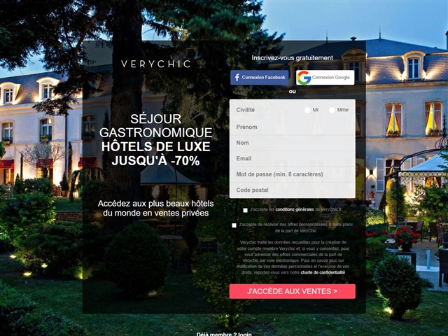 Club Very Chic : Séjour Gastronomique