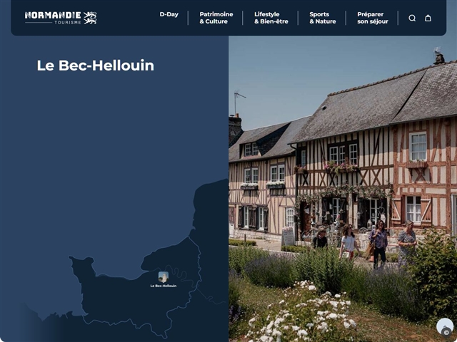 Le Bec-Hellouin (27800) - office de tourisme