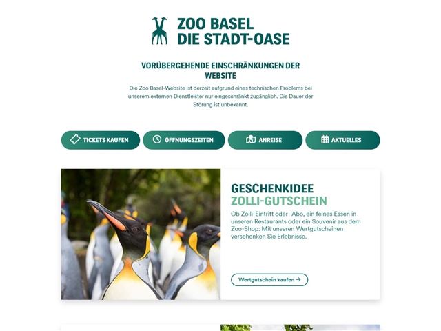 Zoo de Bâle (Suisse)