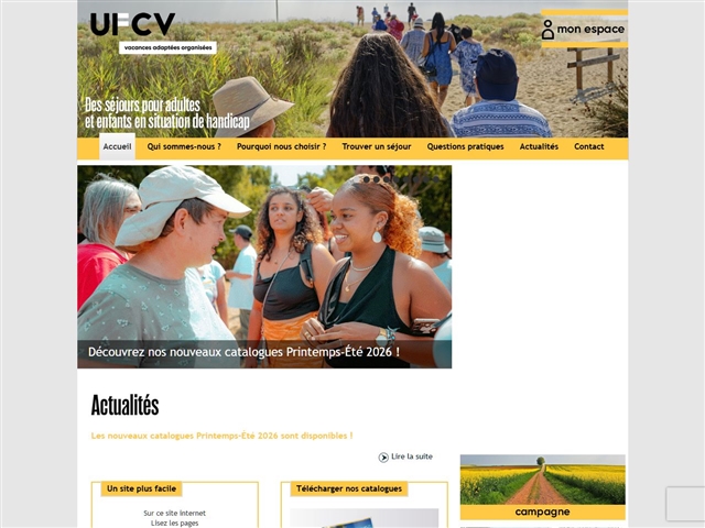 UFCV - Vacances Adaptées