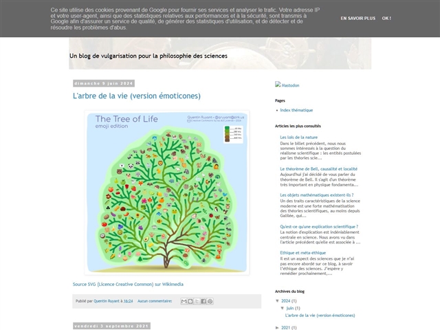 Philosophie des Sciences