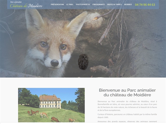 Parc animalier du Château de Moidière