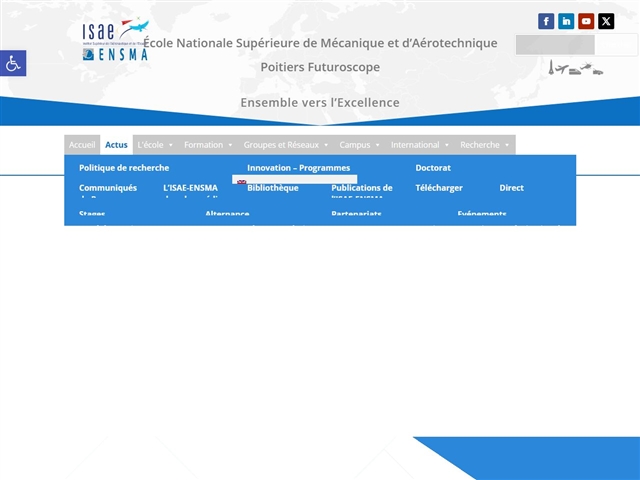 École nationale supérieure de mécanique et d'aérotechnique de Poitiers (ENSMA)