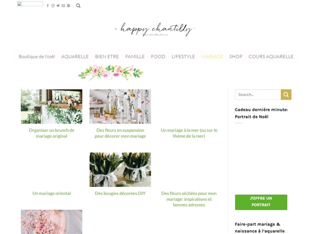 Happy Chantilly : Mariage
