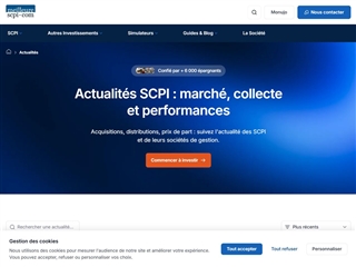 MeilleureSCPI.com : Actualités