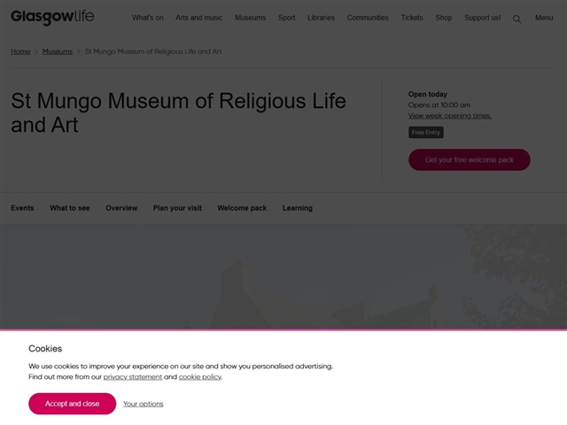Musée Saint Mungo de la vie et de l'Art religieux