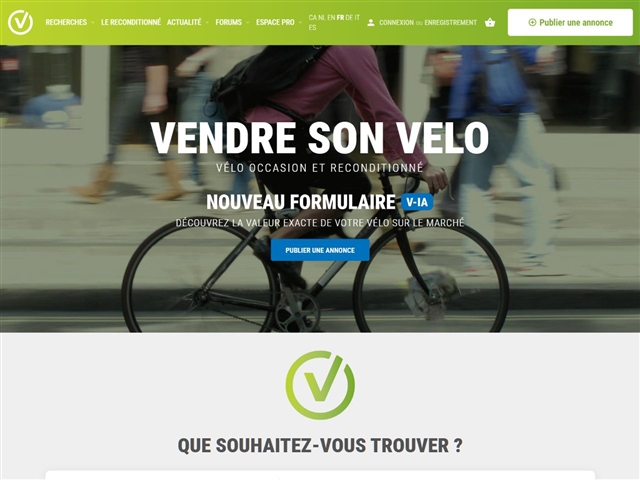 Vendre son vélo