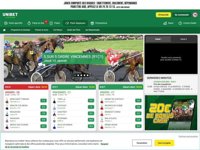 Unibet : Turf