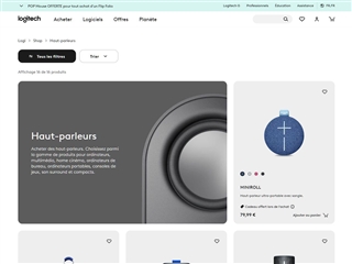 Logitech : Haut-parleurs