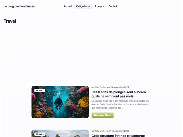 Le Blog des Tendances : Travel