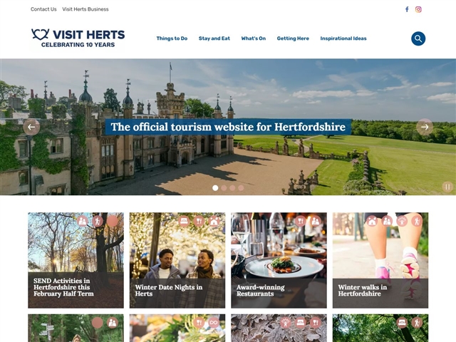Tourisme dans le Hertfordshire