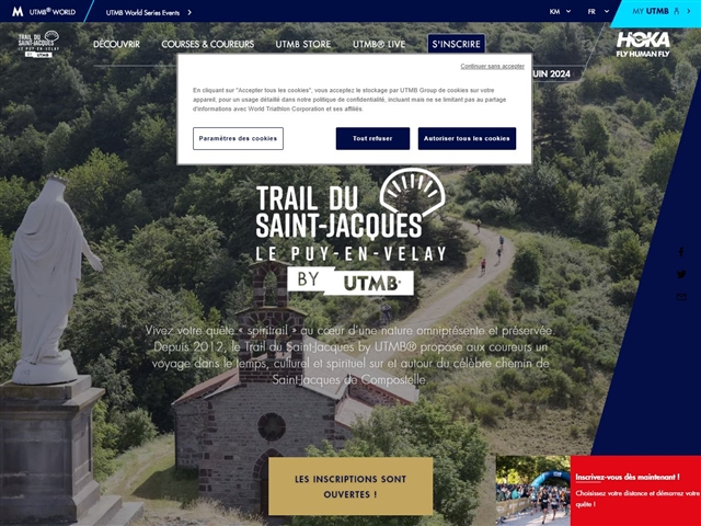 Trail du Saint Jacques