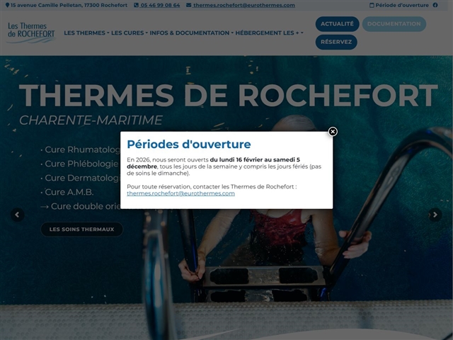Les thermes de Rochefort