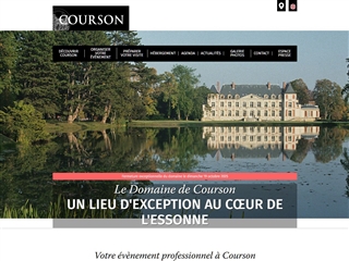 Château et parc de Courson