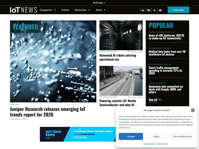 Iot Tech News